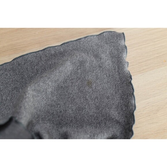 Flutter Squeak Gray open cardigan asymmetrical M womens *stain - Picture 9 of 10